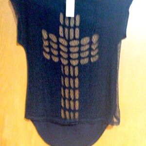 Wet seal black top